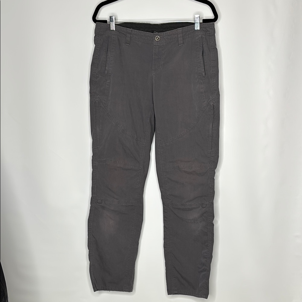 Kuhl Gray Straight Leg Pants Lightweight Office Wear